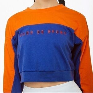 Club de sport colorblock long sleeve tee